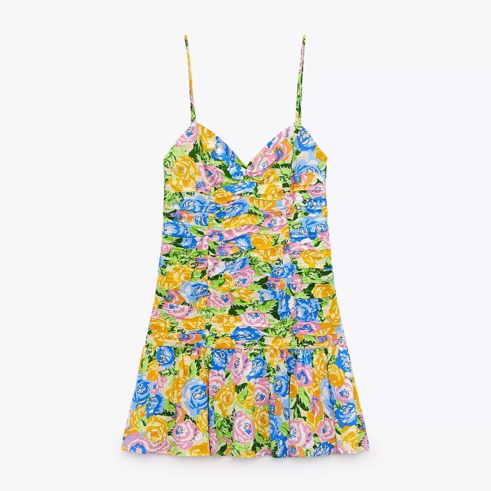 Fun! Floral zara dress